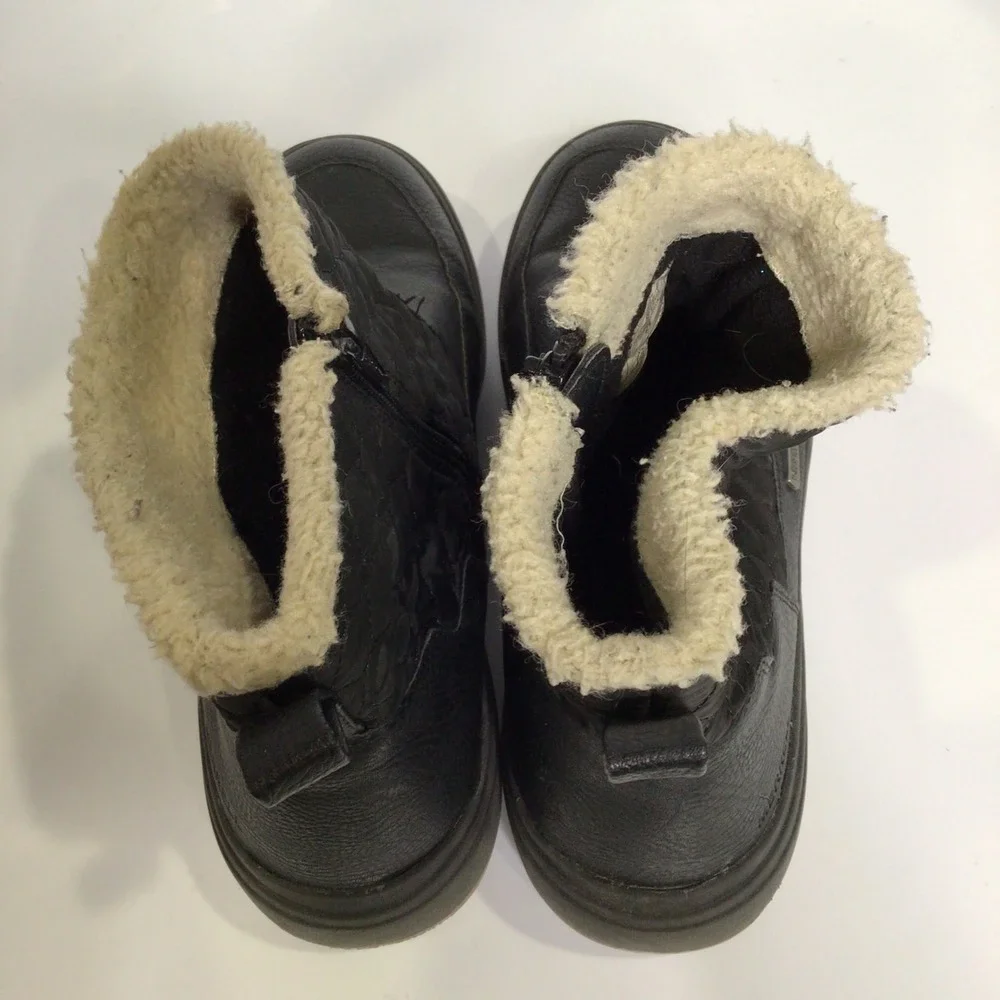 Merrell haven bluff polar waterproof winter boots insulated black‎ womens size 9